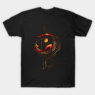 Eye Of Ra Cosmic Geometry Spiritual T-Shirt